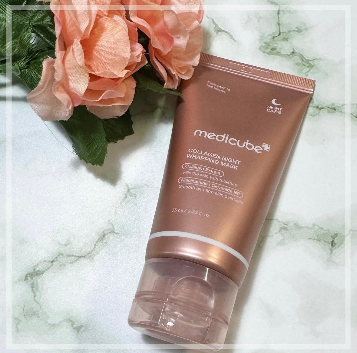 コラーゲンナイトラッピングマスク/MEDICUBE/洗い流すパック・マスクを使ったクチコミ(1枚目)