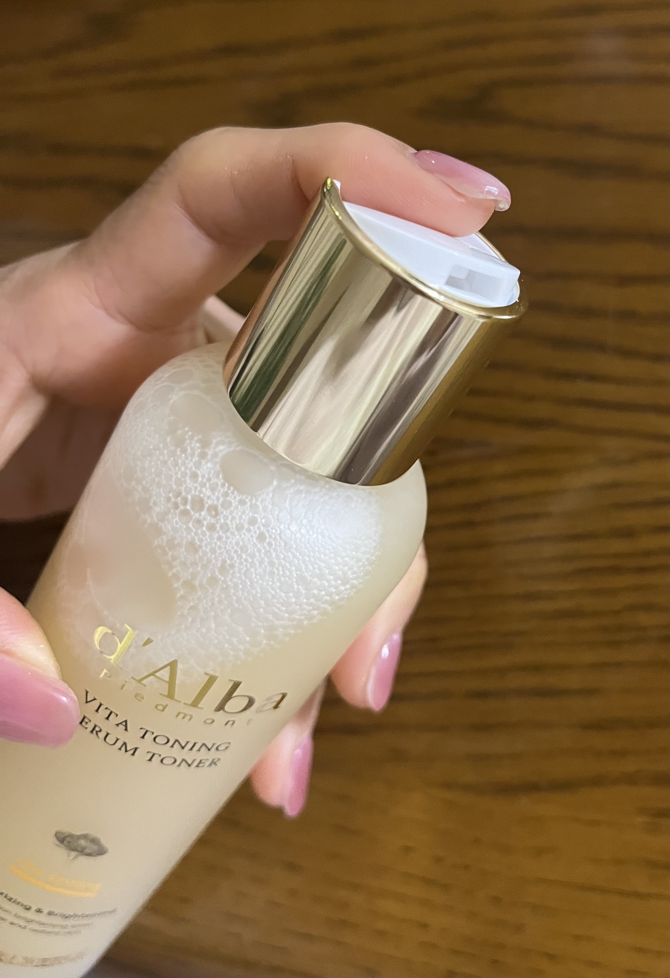 ビタトーニングセラムトナー/ダルバ/化粧水を使ったクチコミ（2枚目）