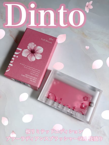 ブラーフィニシュブラッシャー/Dinto/パウダーチークを使ったクチコミ(1枚目)