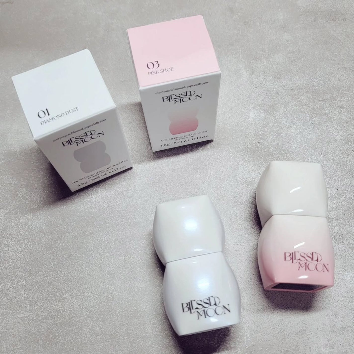 Veil Melting Glass Highlighter 01.Diamond Dust/BLESSED MOON/リキッドハイライトを使ったクチコミ(1枚目)