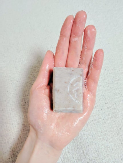 徳岡さんの手作り石けん/徳岡商会/洗顔石鹸を使ったクチコミ(4枚目)