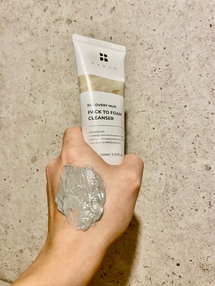 リカバリーマッドバックツーフォームクレンザー/BRMUD/洗顔フォームを使ったクチコミ(1枚目)
