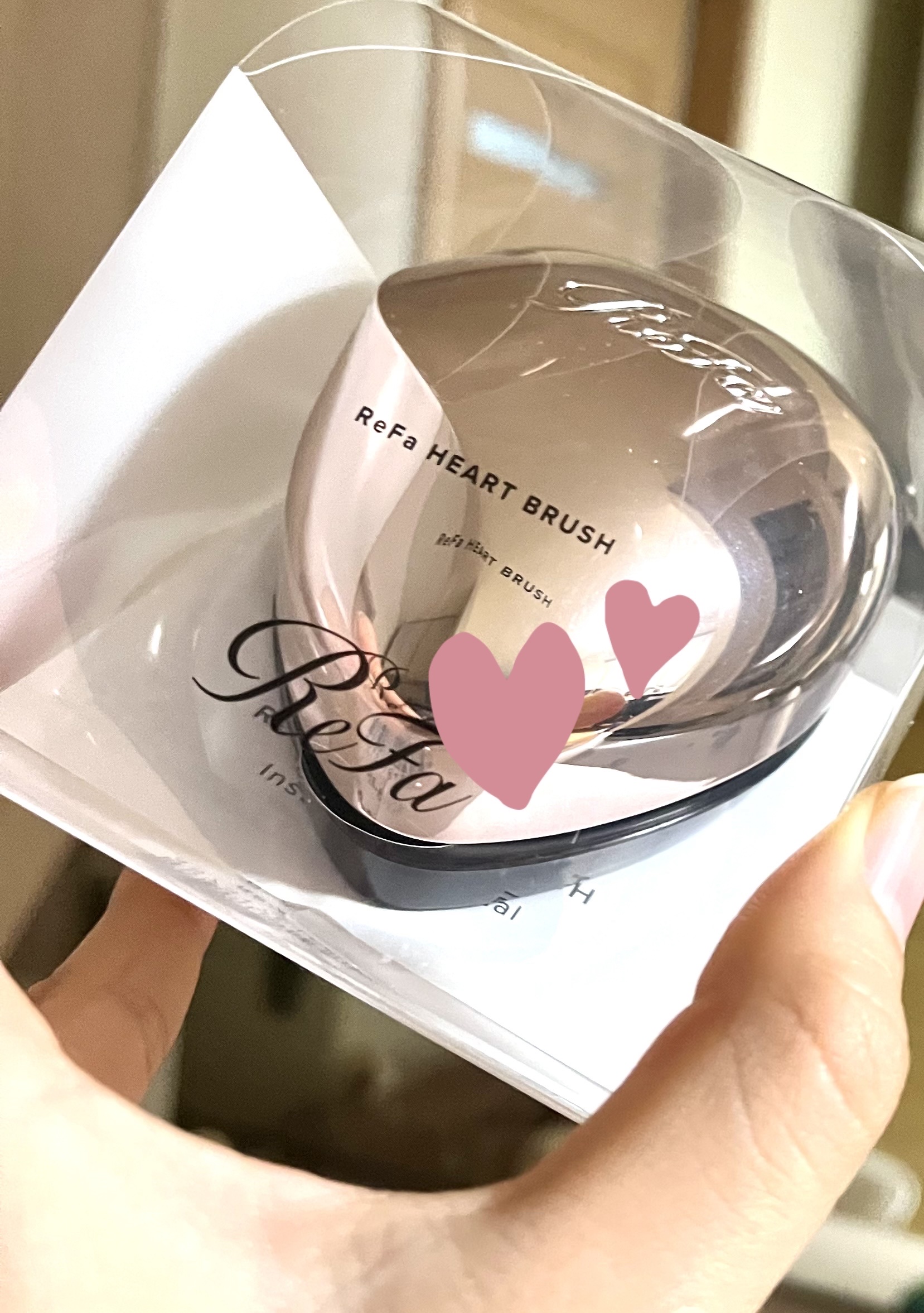 リファ ハートブラシ/ReFa/頭皮ケアを使ったクチコミ（1枚目）