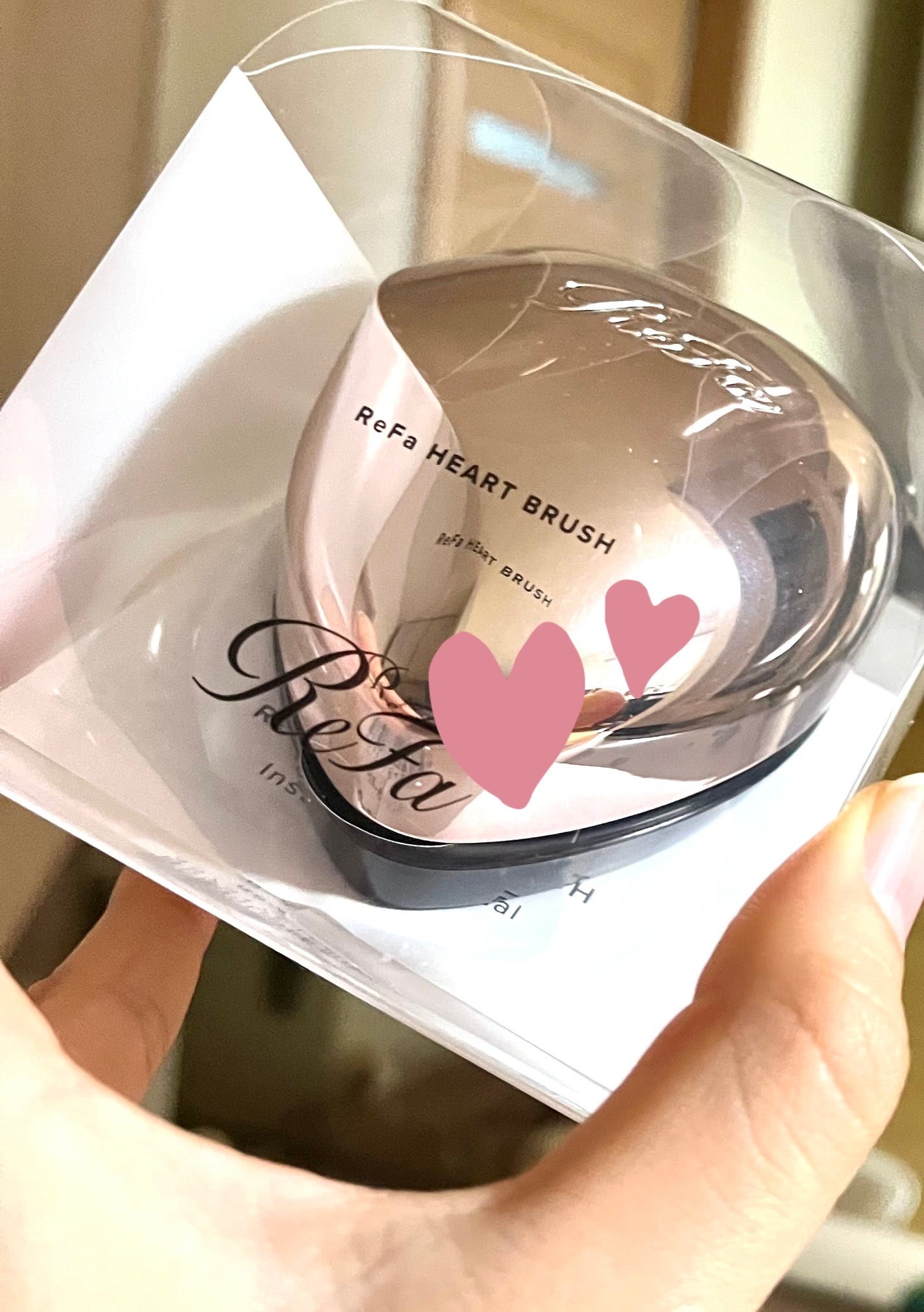 リファ ハートブラシ/ReFa/頭皮ケアを使ったクチコミ(1枚目)