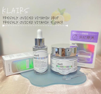 フレッシュリージュースドビタミンドロップ(35ml)/Klairs/美容液を使ったクチコミ(1枚目)