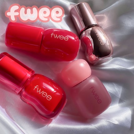 フィー ピンクオブセッションステイフィットティント/fwee/リップティントを使ったクチコミ(1枚目)