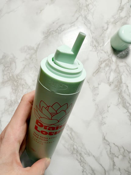 ロータス ワンデーパーマスタイル ヘアフォーム ティー&シトラスの香り/ダイアン/その他スタイリングを使ったクチコミ(2枚目)