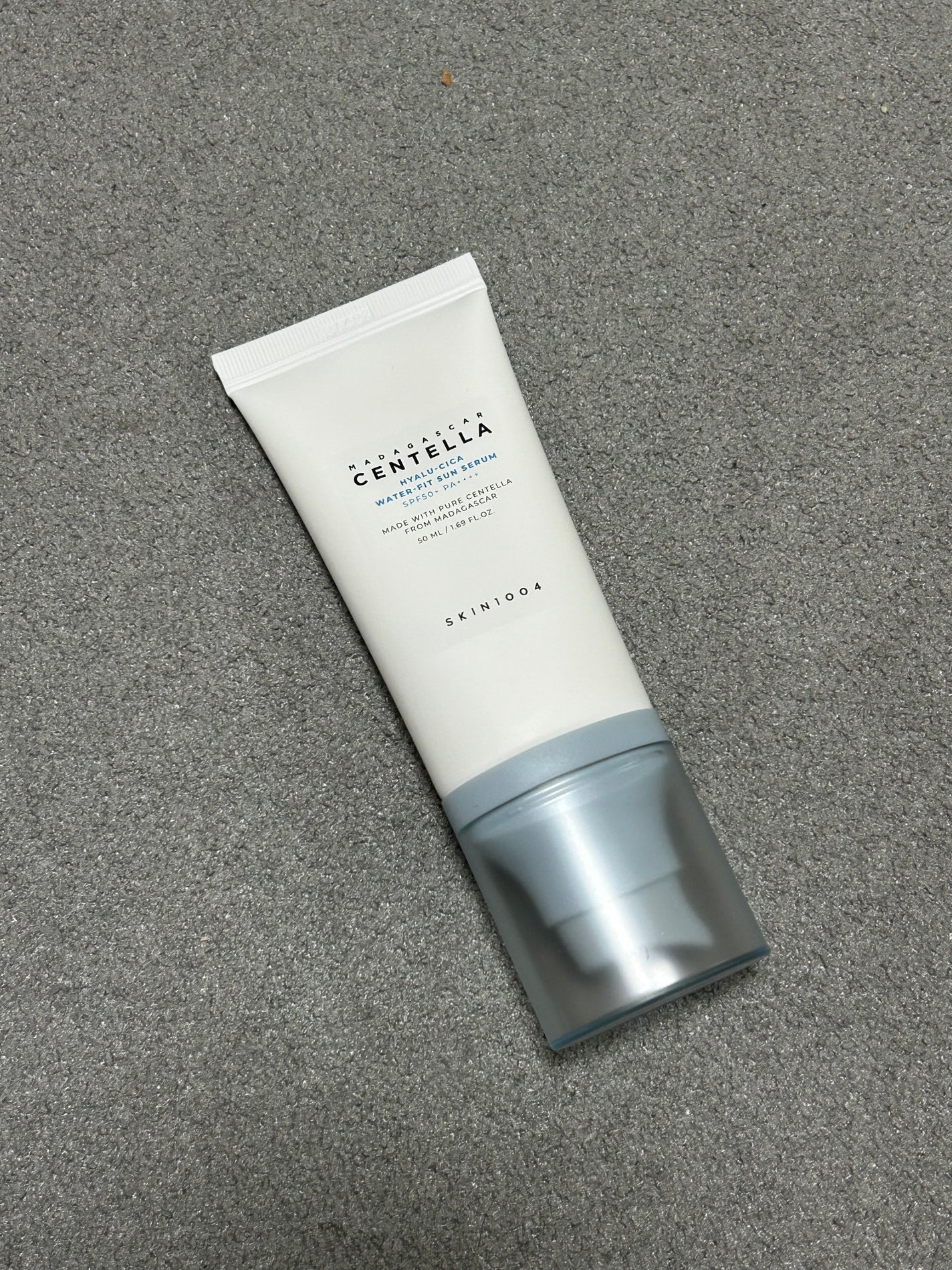 ヒアルーシカ ウォーターフィット サンセラム/SKIN1004/日焼け止めローションを使ったクチコミ(1枚目)