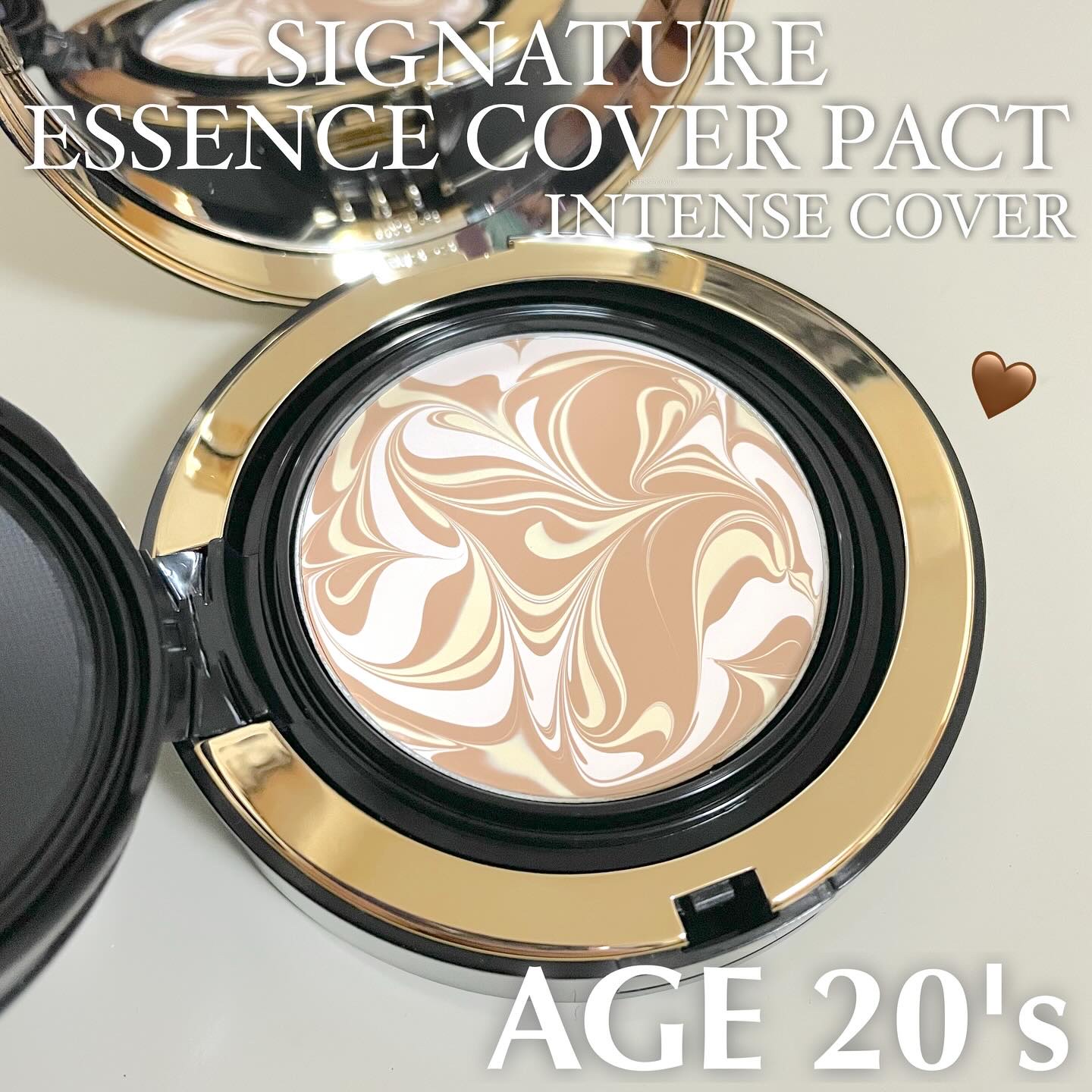 SIGNATURE ESSENCE COVER PACT　/AGE20’s/クリーム・エマルジョンファンデーションを使ったクチコミ（1枚目）