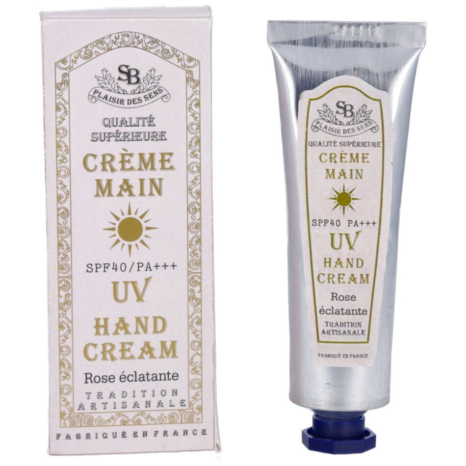 UVハンドクリーム ローズ エクラタントゥ サンタール・エ・ボーテ