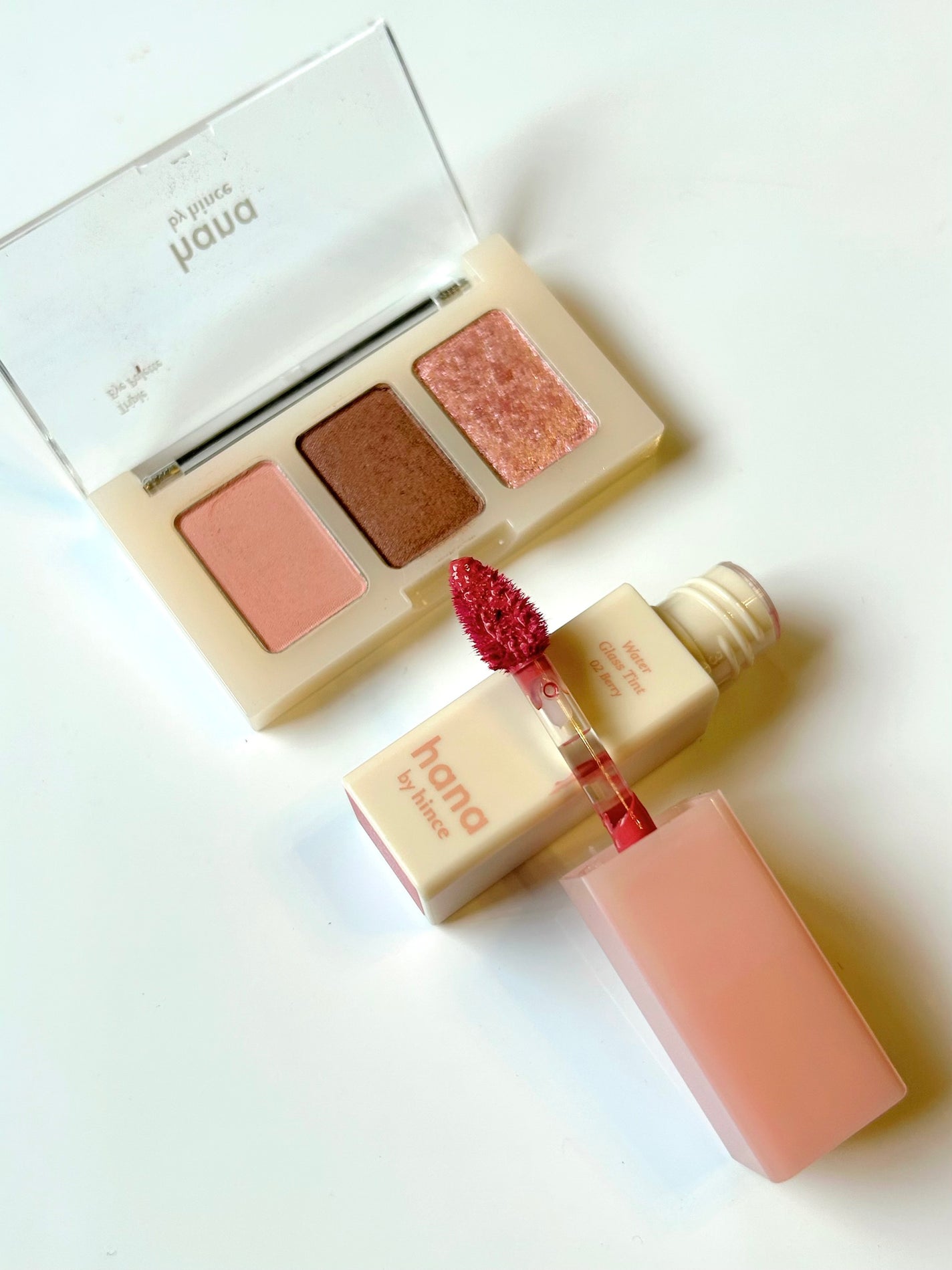 ウォーターグラスティント/hana by hince/口紅を使ったクチコミ(3枚目)