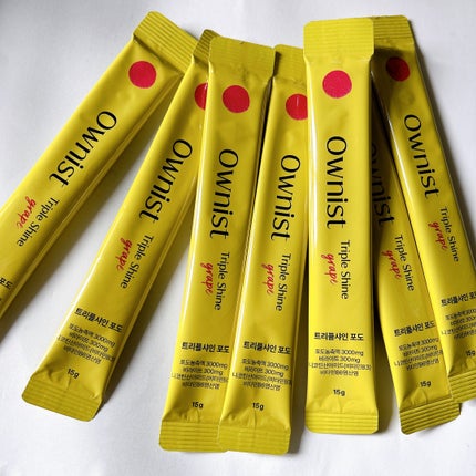 トリプルシャイン グレープ/Ownist/美容サプリメントを使ったクチコミ(2枚目)