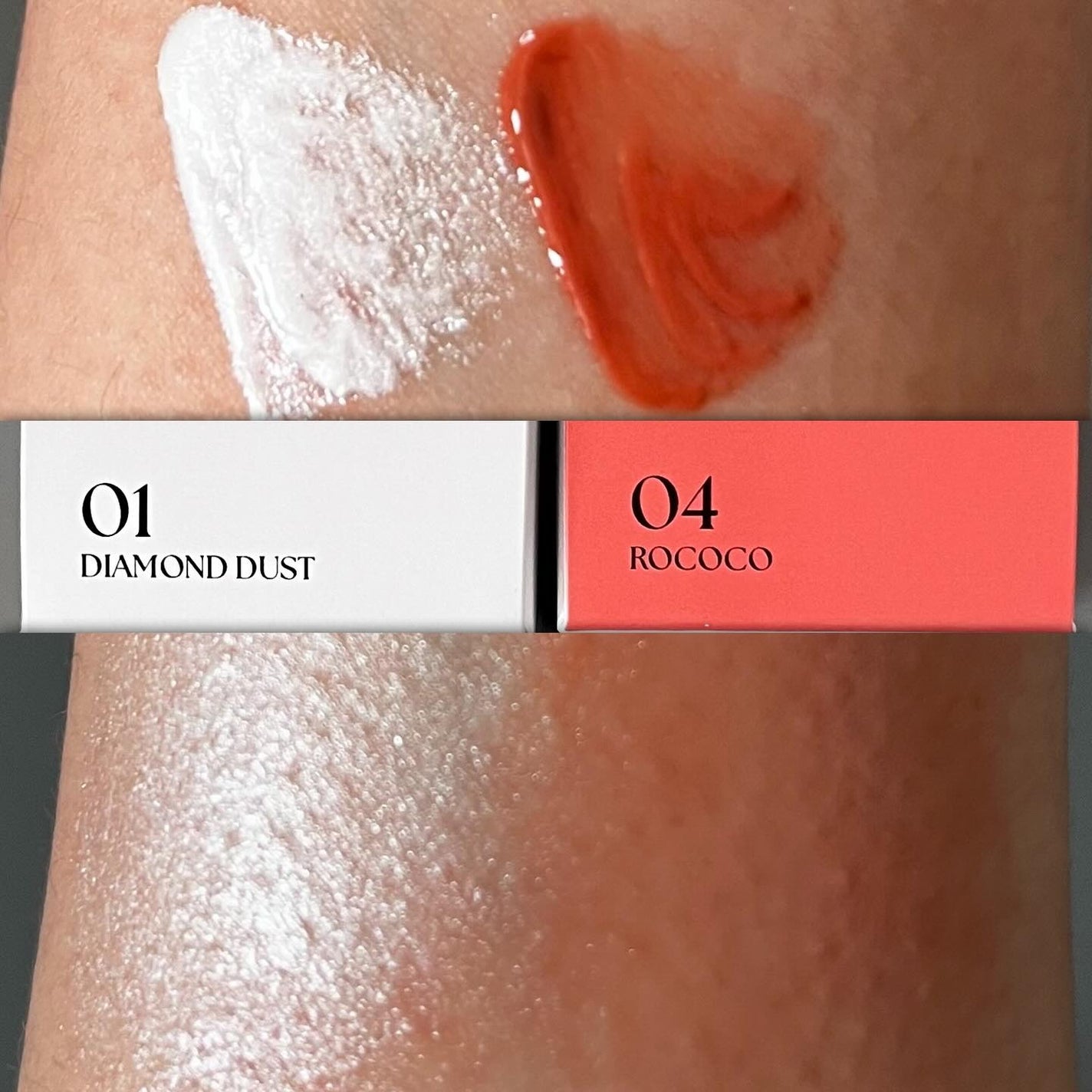 Veil Melting Glass Highlighter 01.Diamond Dust/BLESSED MOON/リキッドハイライトを使ったクチコミ(5枚目)