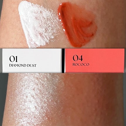 Veil Melting Glass Highlighter 01.Diamond Dust/BLESSED MOON/リキッドハイライトを使ったクチコミ(5枚目)