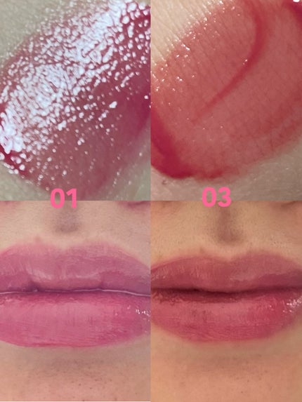 ウォータフルグロウティント/wakemake/リップティントを使ったクチコミ(4枚目)