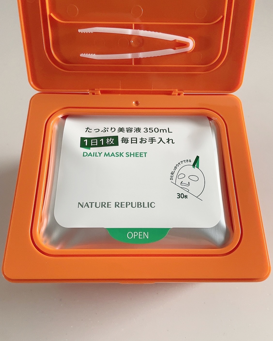 レチララ デイリーシートマスク/ネイチャーリパブリック/シートマスク・パックを使ったクチコミ（3枚目）