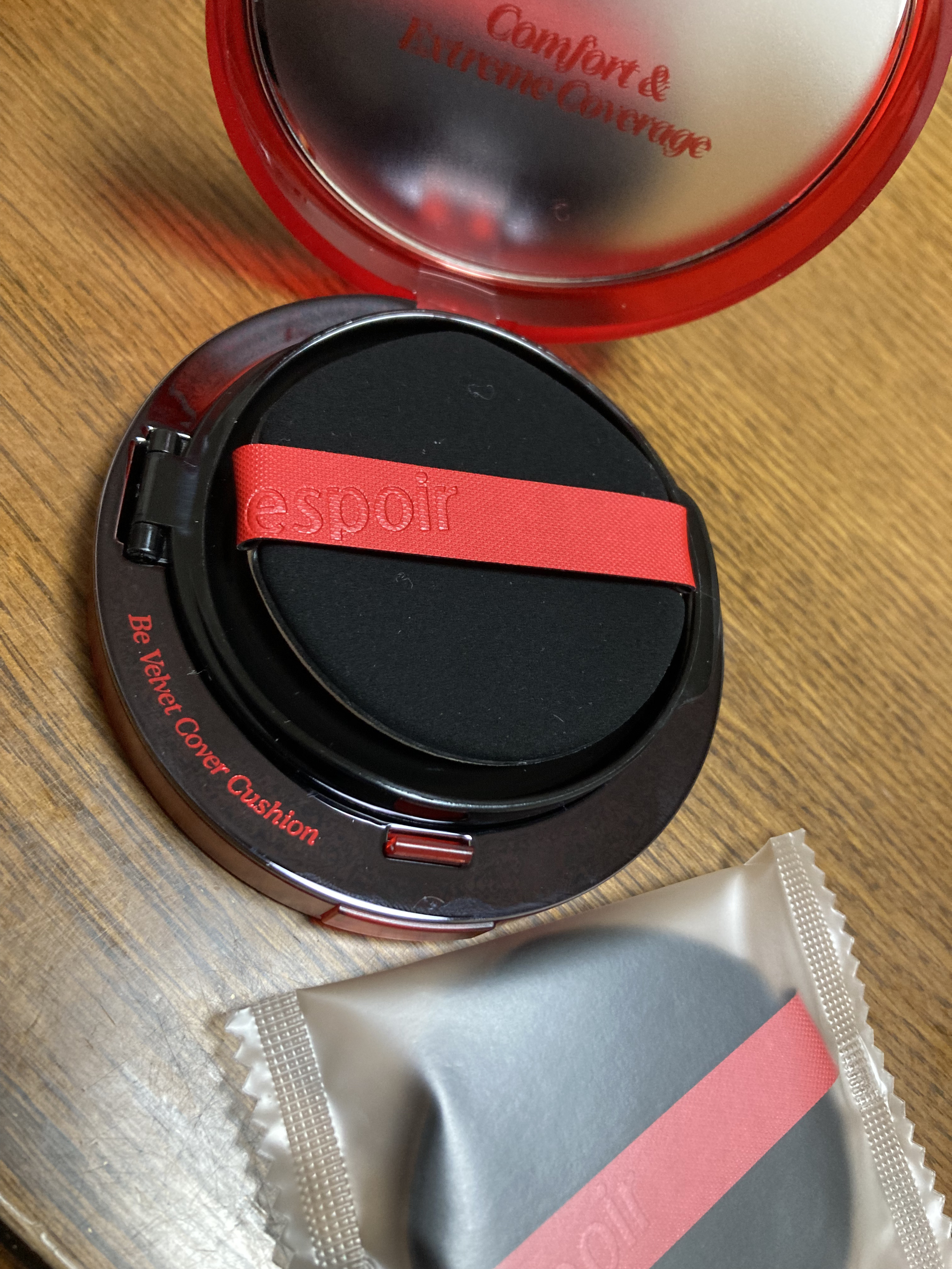 ビーベルベットカバークッション/espoir/クッションファンデーションを使ったクチコミ（1枚目）