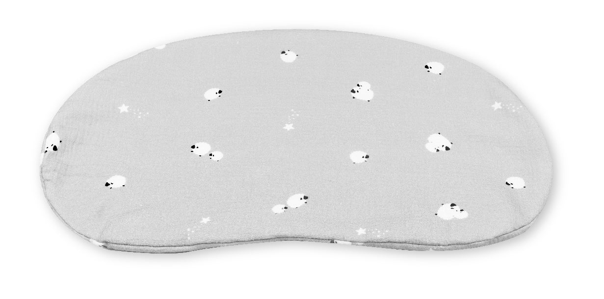 子ヒツジのいらない枕 ヒツジ柄(イブルガーゼカバー)