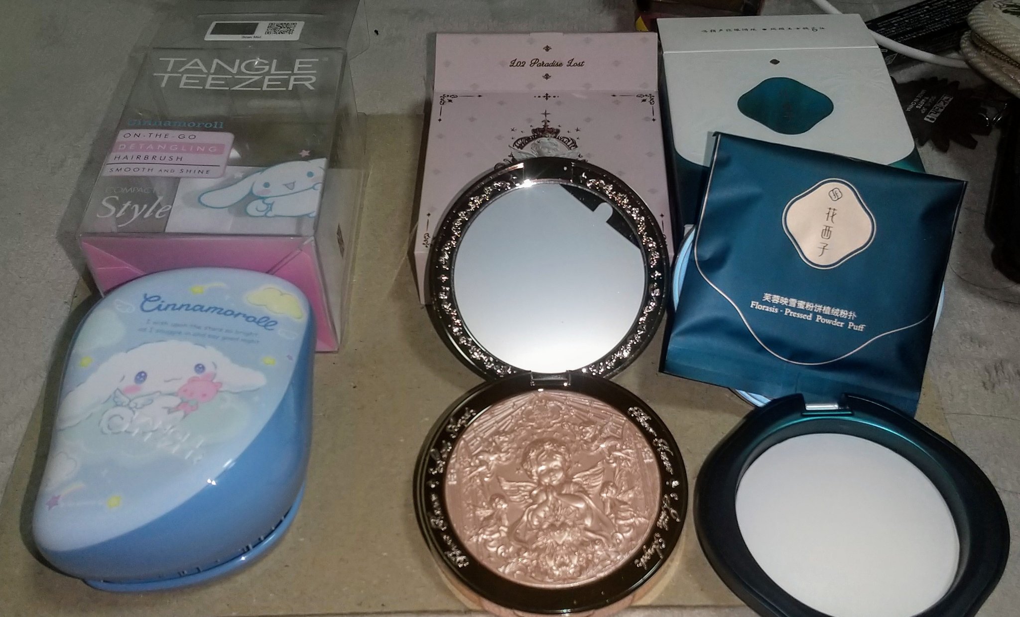 玉女桃花プレストパウダー/花西子/プレストパウダーを使ったクチコミ（2枚目）