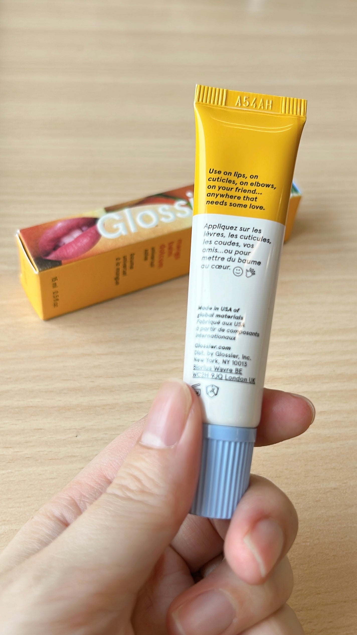 Balm Dotcom/Glossier./リップバームを使ったクチコミ(2枚目)