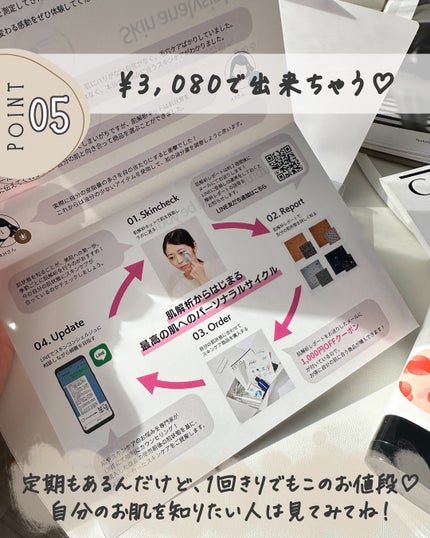 skin analysis kit(肌診断キット)/COCO.skin/その他スキンケアを使ったクチコミ(7枚目)