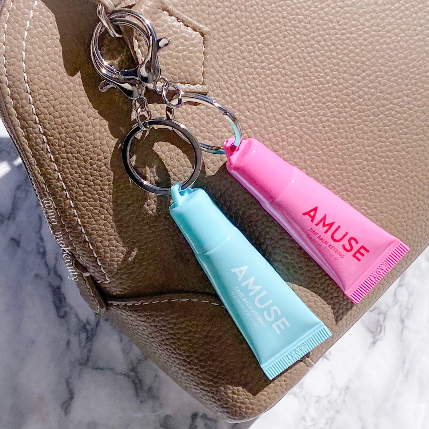 ケア/ティントバームキーリング/AMUSE/リップグロスを使ったクチコミ(3枚目)