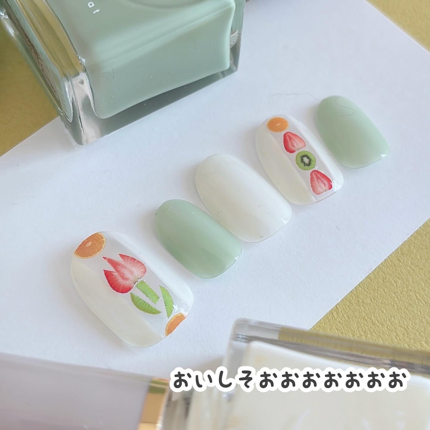 ネイルシール/キャンドゥ/ネイルシールを使ったクチコミ(5枚目)