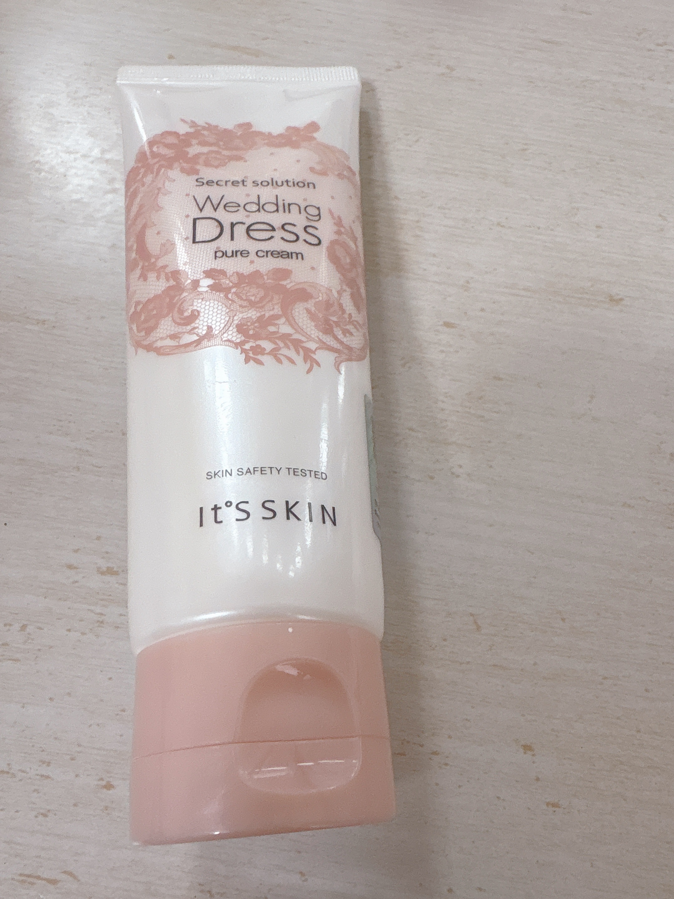 シークレットソルーションウェディングドレスピュアクリーム/It's skin/フェイスクリームを使ったクチコミ（1枚目）