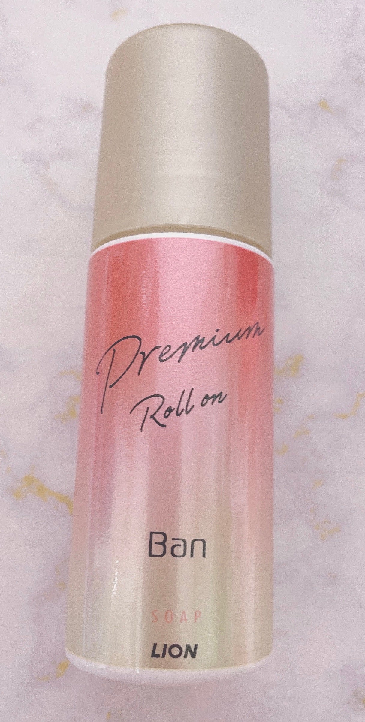 汗ブロックロールオン プレミアムゴールドラベル 無香性/Ban/デオドラント・制汗剤を使ったクチコミ(3枚目)