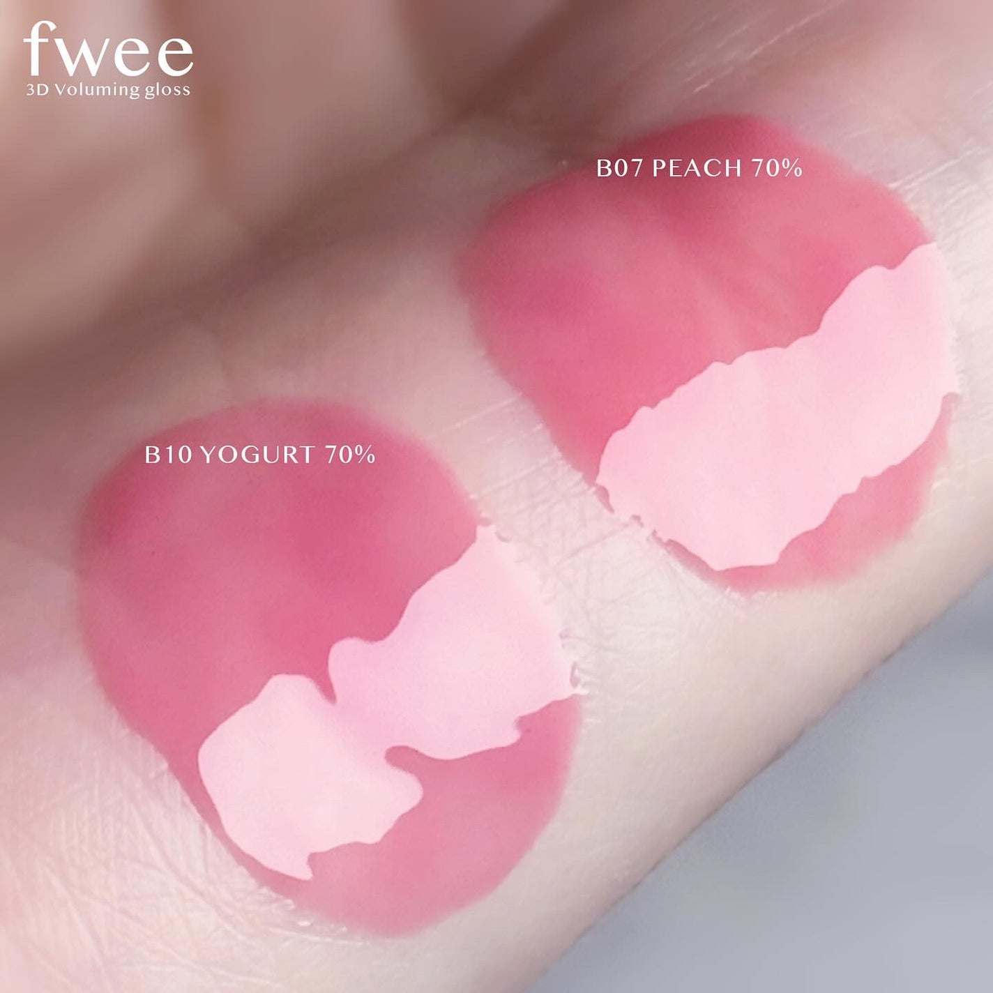 フィー 3Dボリューミンググロス/fwee/リップグロスを使ったクチコミ(2枚目)