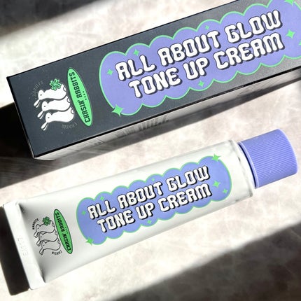 オールアバウトグロウトーンアップクリーム/CHASIN'RABBITS/化粧下地を使ったクチコミ(1枚目)