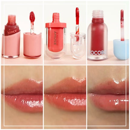 ジューシーラスティングティント/rom&nd/リップティントを使ったクチコミ(4枚目)