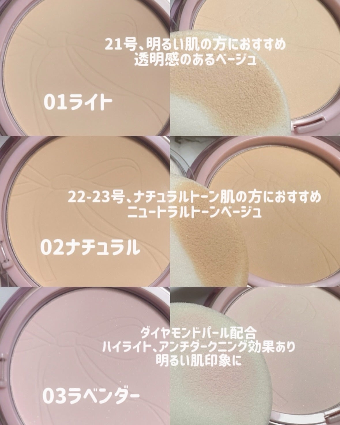 ザ・ブラーパウダーパクト/ABOUT TONE/プレストパウダーを使ったクチコミ(2枚目)