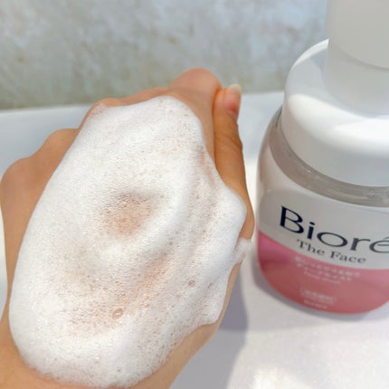 ビオレ ザフェイス 泡洗顔料 ディープモイスト/ビオレ/泡洗顔を使ったクチコミ(5枚目)