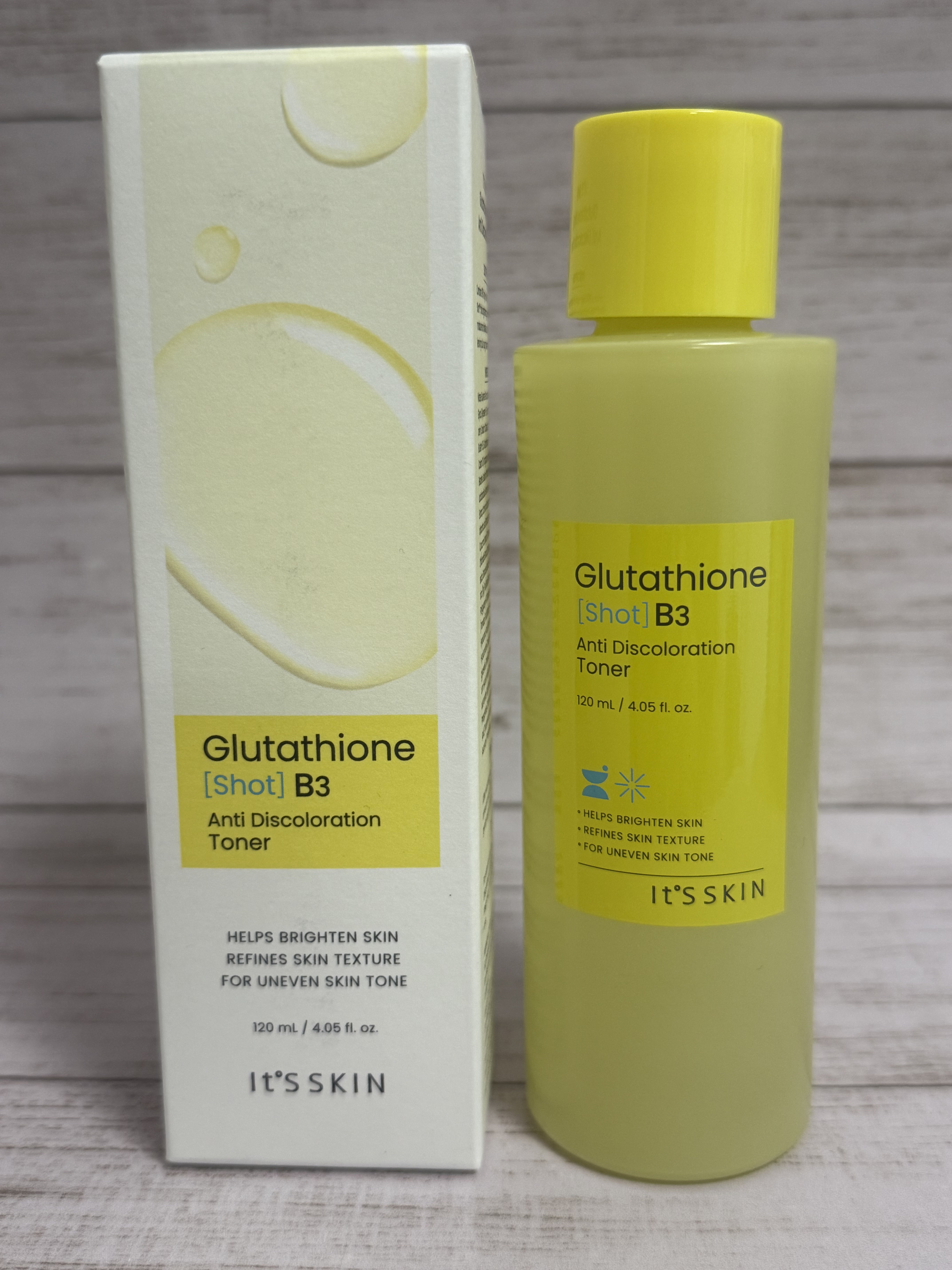 グルタチオンショットB3クリアトーントナー/It's skin/化粧水を使ったクチコミ（1枚目）
