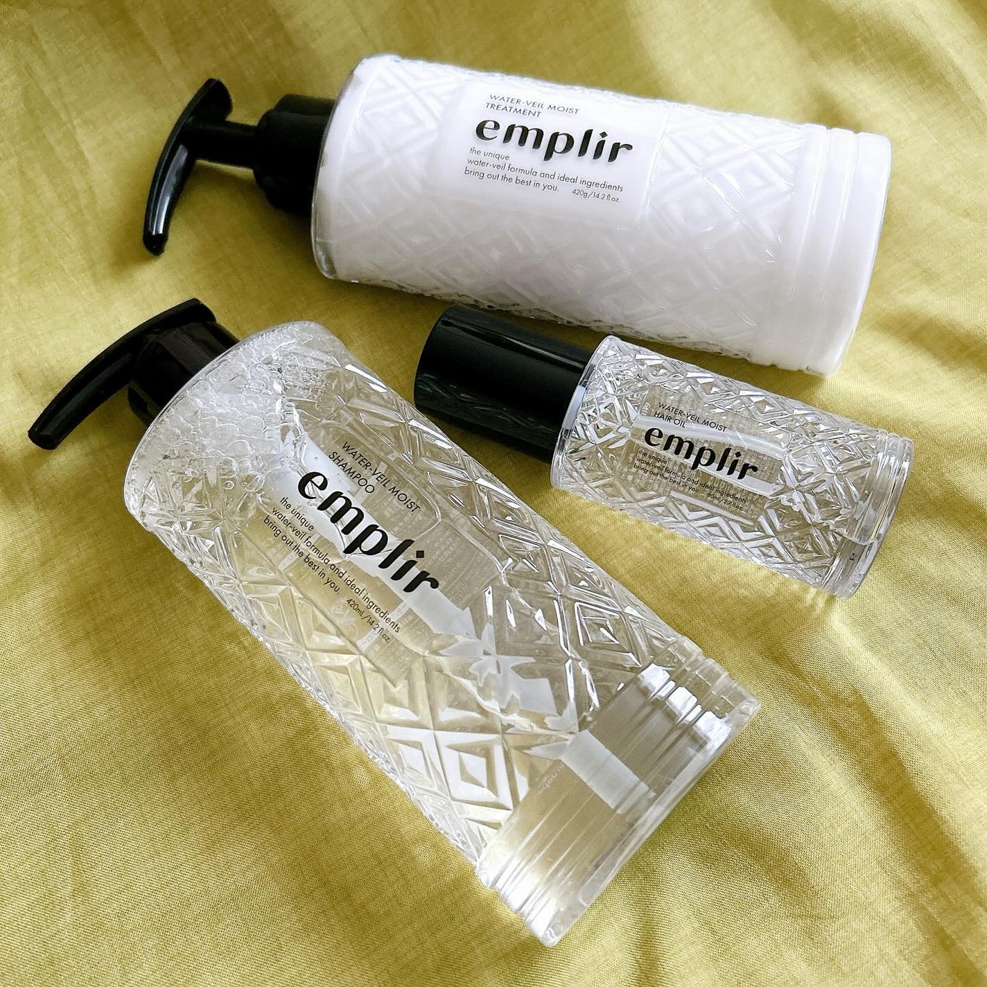 ウォーターベール モイストシャンプー/トリートメント/emplir/市販シャンプーを使ったクチコミ(1枚目)