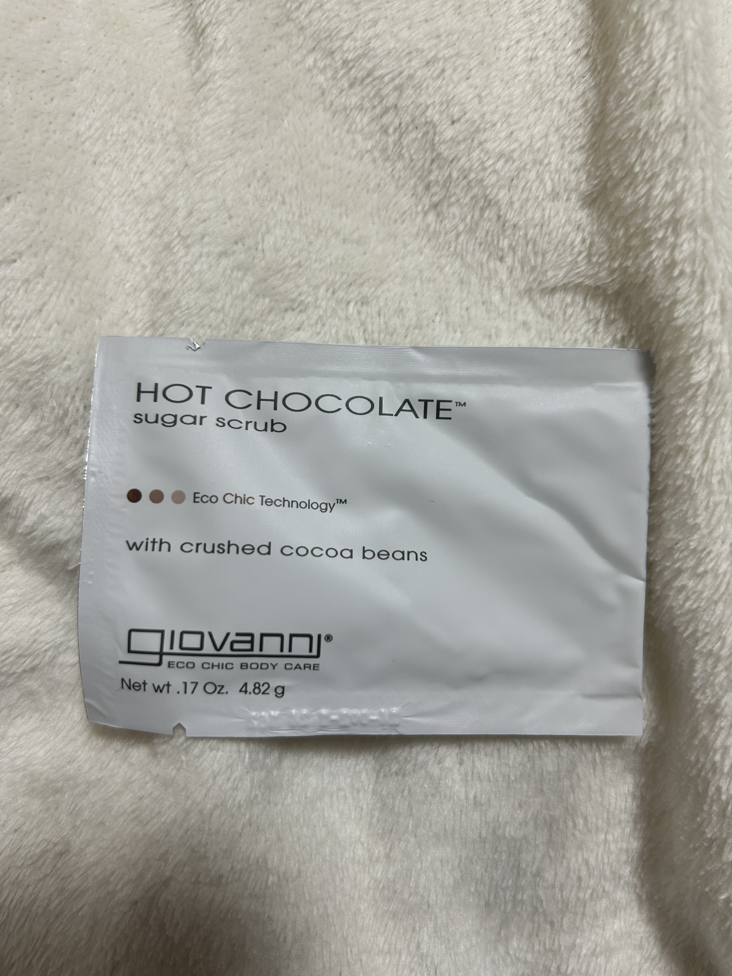 ジョヴァンニ シュガー ボディスクラブ ホットチョコレート/giovanni/ボディスクラブを使ったクチコミ（1枚目）