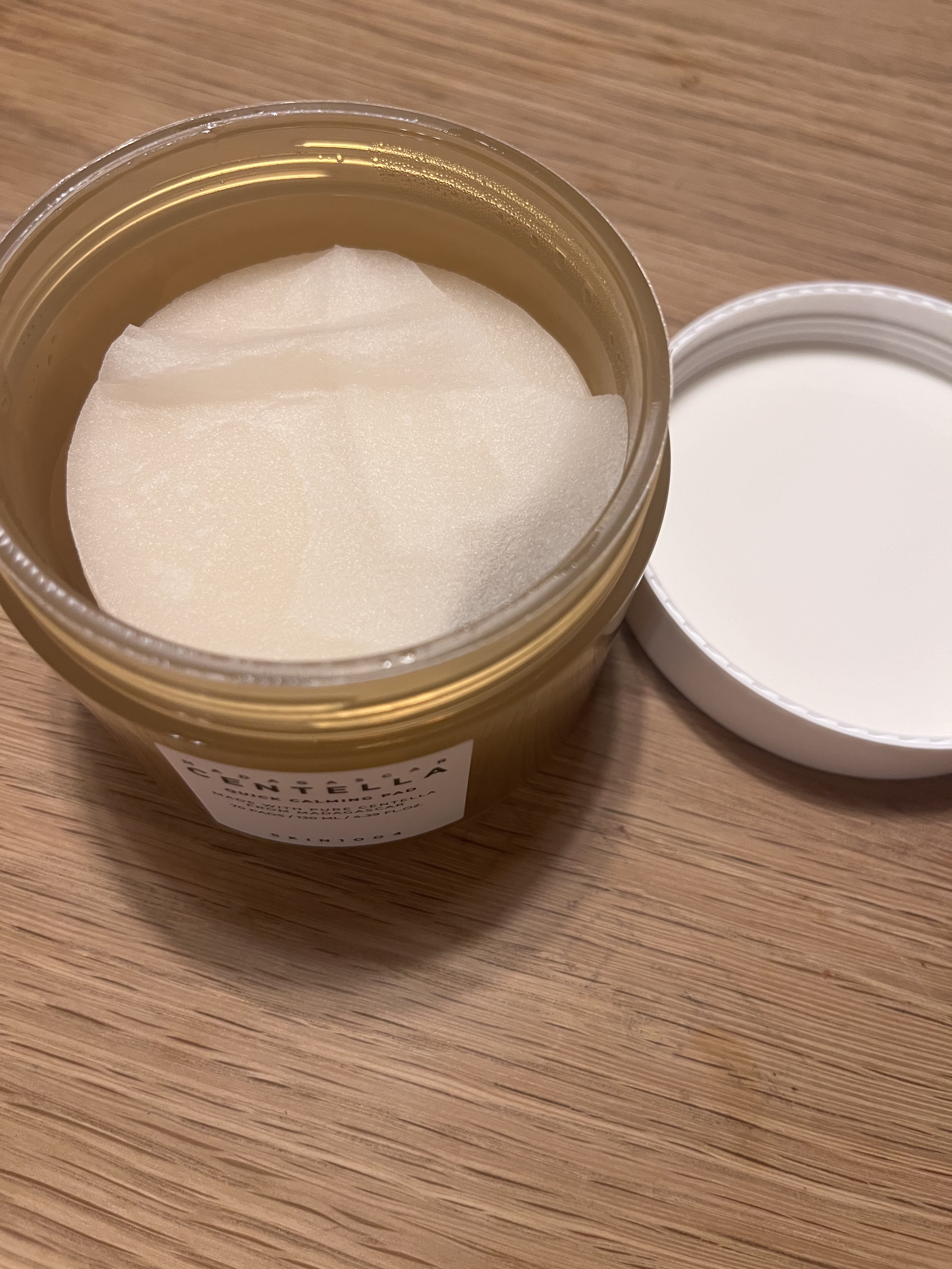 センテラ クイックカーミングパッド/SKIN1004/トナーパッドを使ったクチコミ（2枚目）