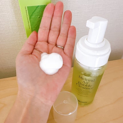 メルティングエアバブルクレンザー/17Hours/その他洗顔料を使ったクチコミ(2枚目)