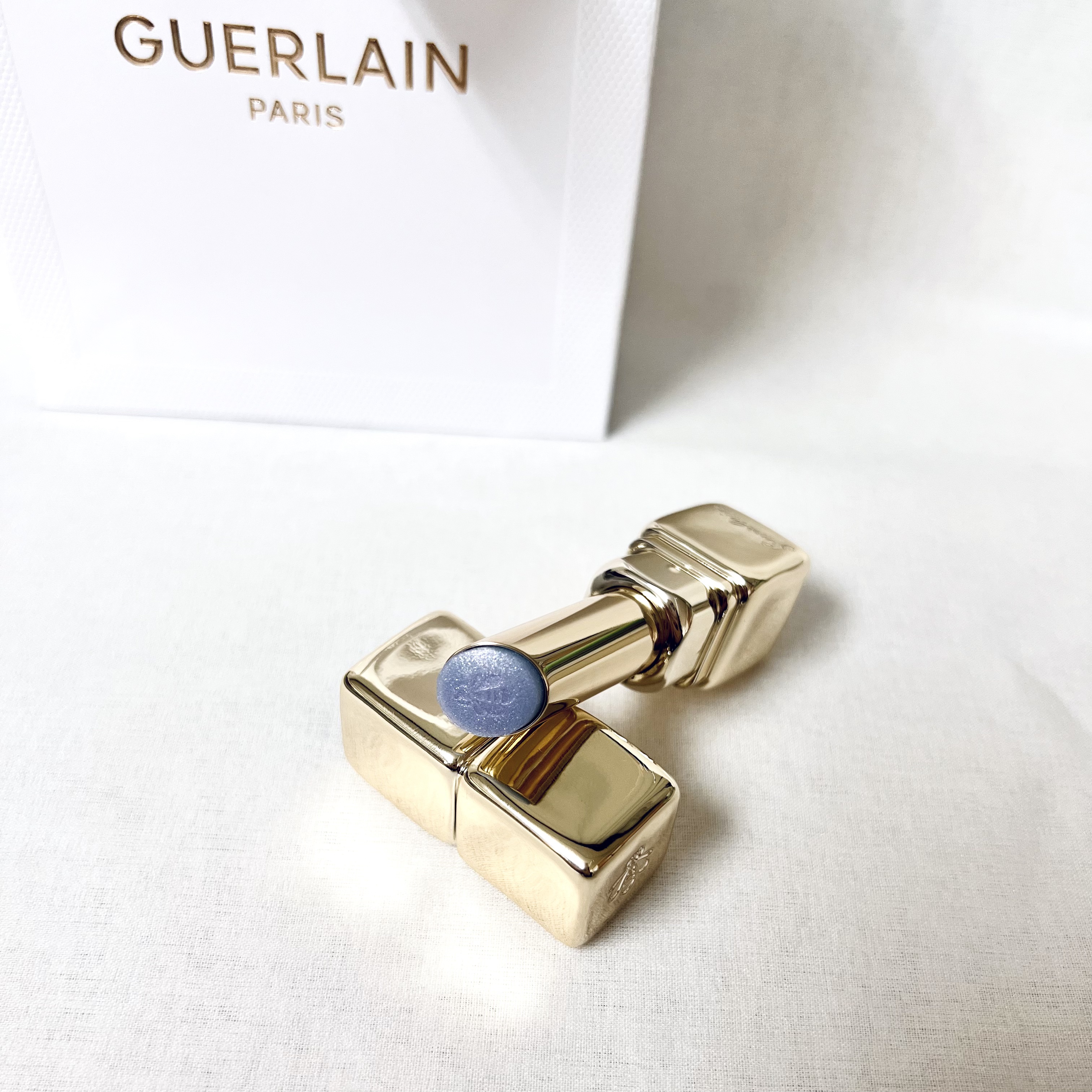 キスキス ビー グロウ パーリー/GUERLAIN/口紅を使ったクチコミ（3枚目）