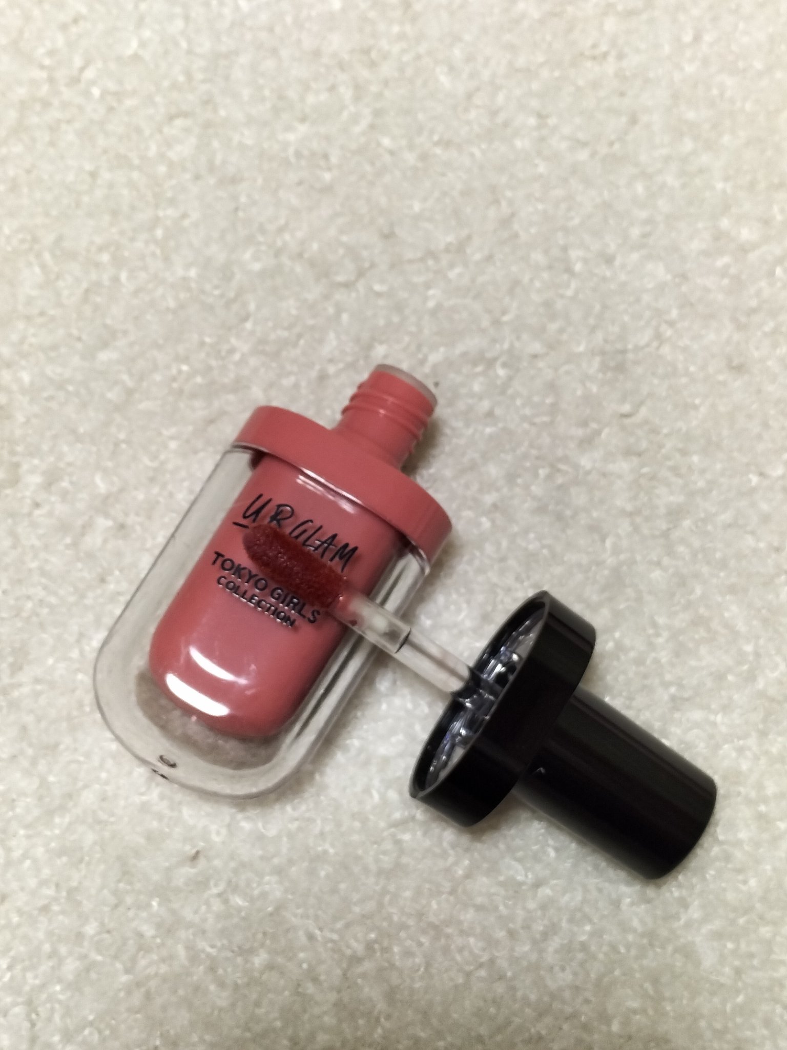 ジューシーティントリップカラー/U R GLAM/リップティントを使ったクチコミ（3枚目）