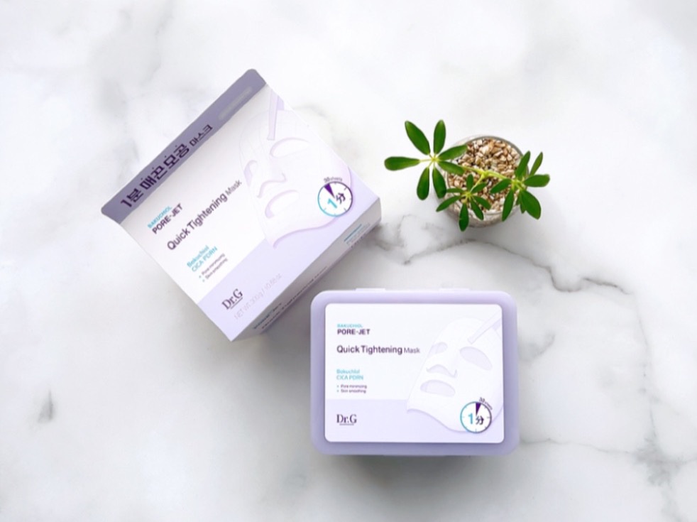 ドクタージー バクチオールポアジェット クイックタイトニングマスク/Dr.G/シートマスク・パックを使ったクチコミ（1枚目）