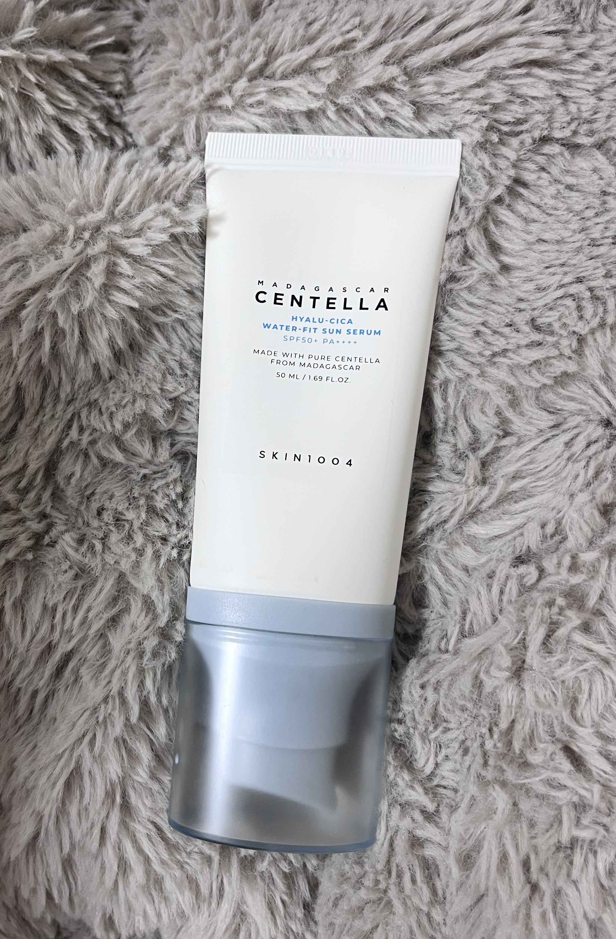 ヒアルーシカ ウォーターフィット サンセラム/SKIN1004/日焼け止めローションを使ったクチコミ（1枚目）