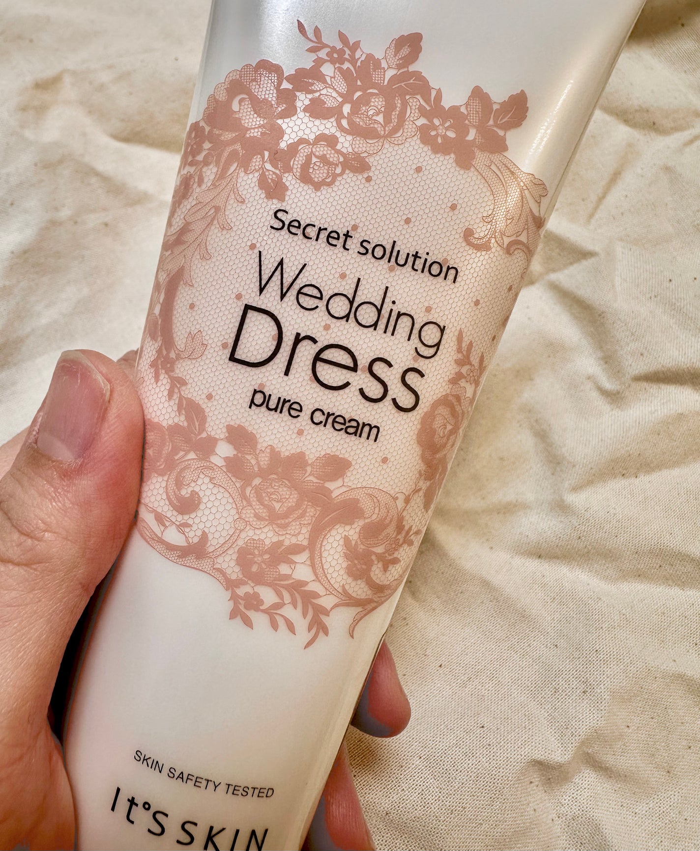 シークレットソルーションウェディングドレスピュアクリーム/It's skin/フェイスクリームを使ったクチコミ(1枚目)