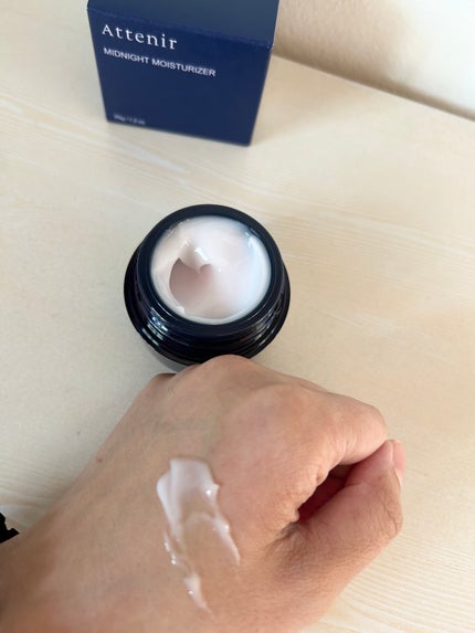 アテニア ミッドナイトモイスチャライザー/アテニア/フェイスクリームを使ったクチコミ(2枚目)