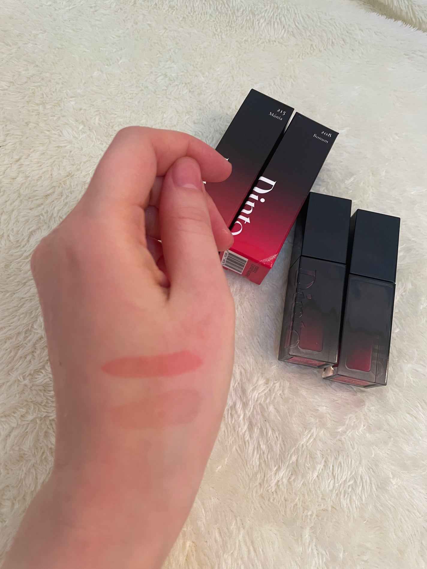 ブラーグロイリップティント/Dinto/リップティントを使ったクチコミ(4枚目)