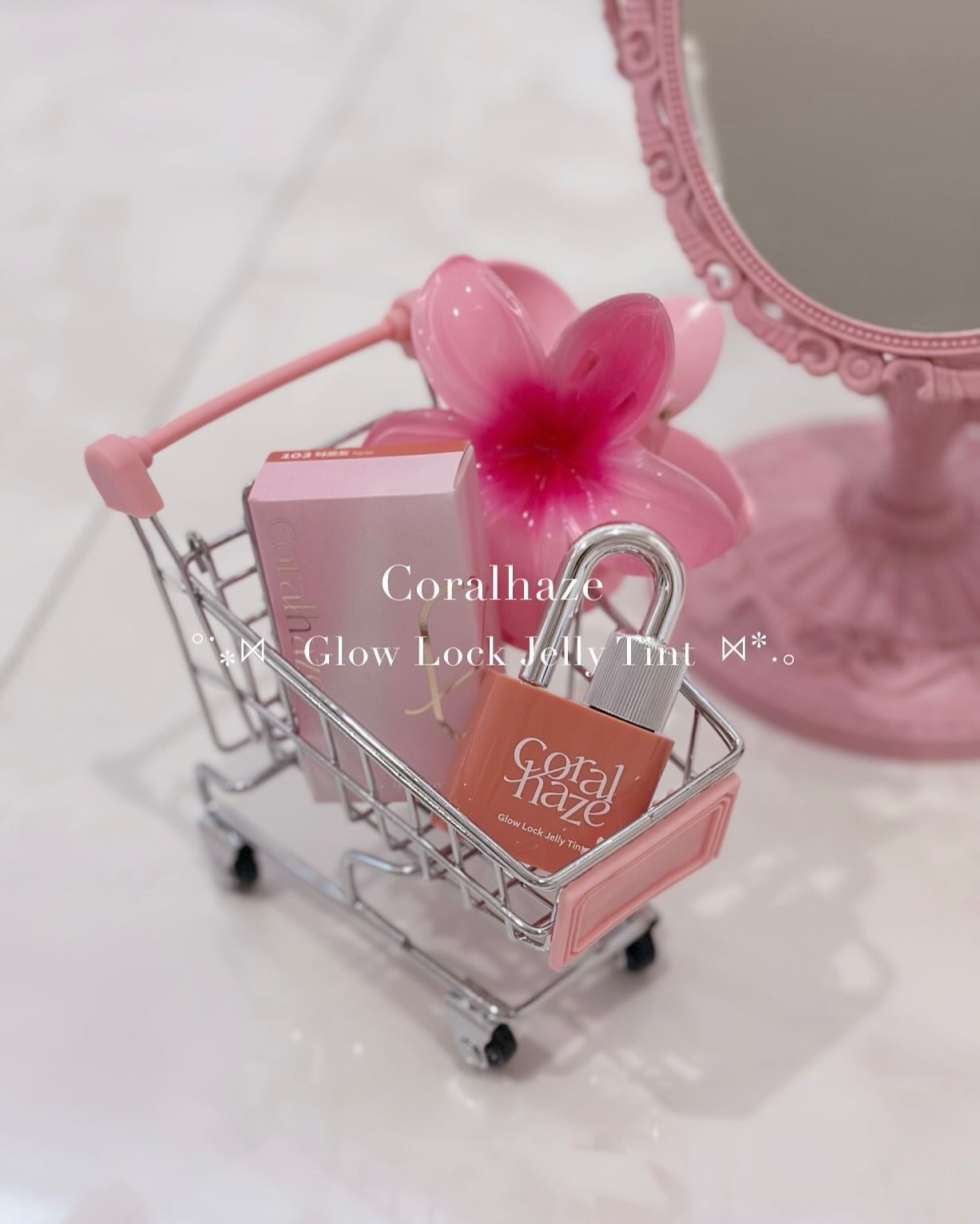 グロウロックゼリーティント/Coralhaze/リップティントを使ったクチコミ(1枚目)