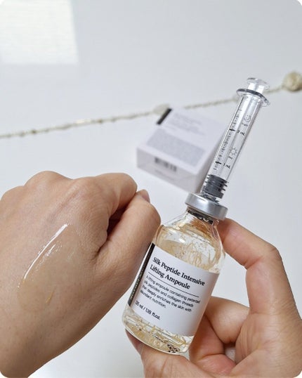 シルクペプチドインテンシブリフティングアンプル/SUNGBOON EDITOR(成分エディター)/美容液を使ったクチコミ(5枚目)