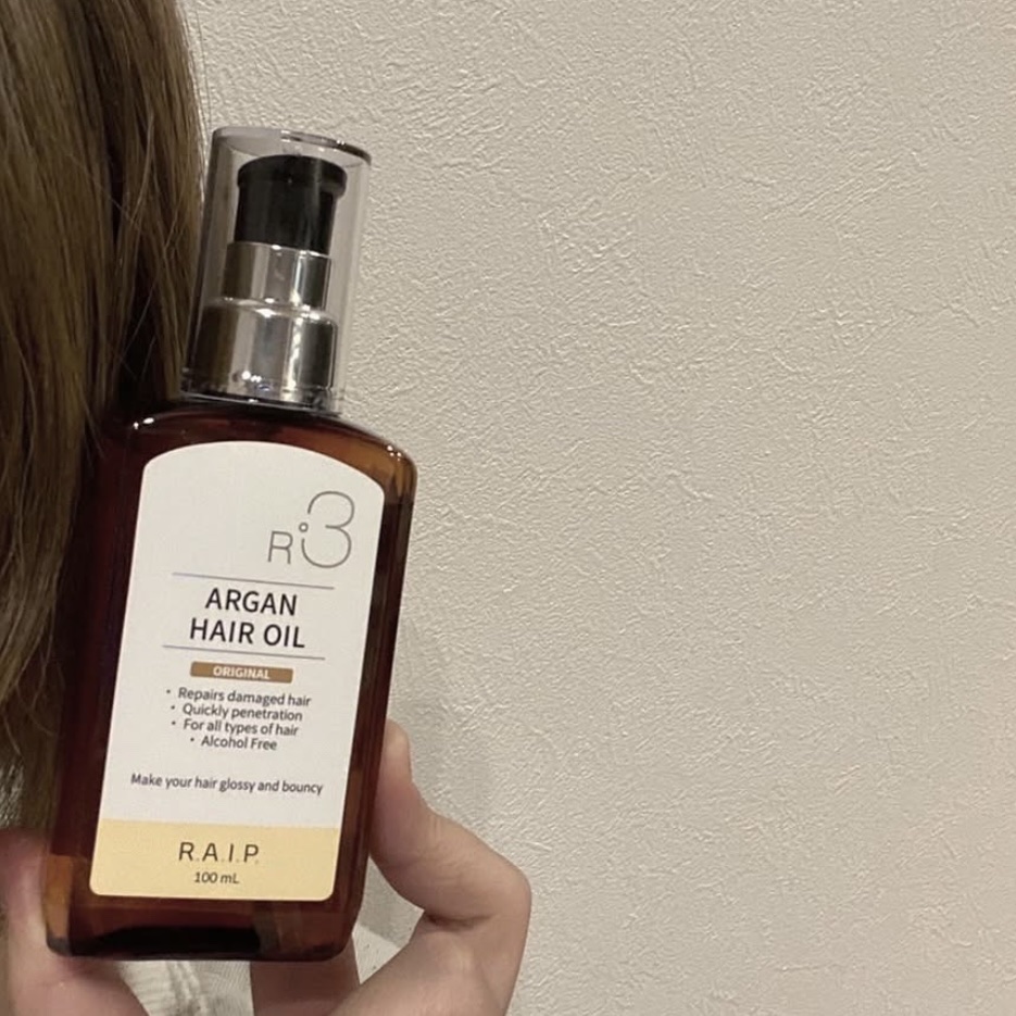 ライプ R3 アルガン ヘアオイル/RAIP/ヘアオイルを使ったクチコミ（3枚目）