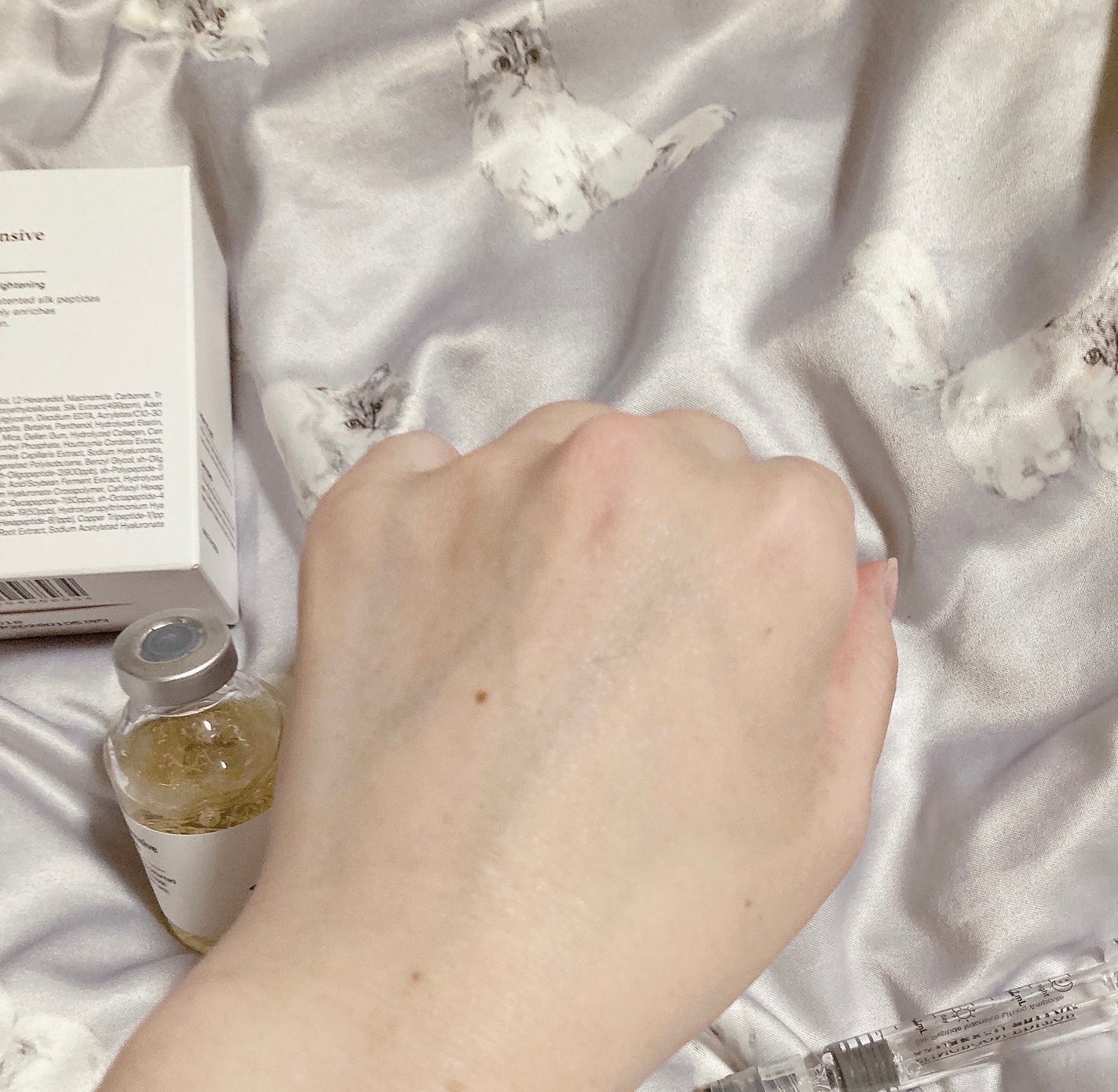 ゆぽぽㄘゃん(フォロバ100) on LIPS 「\シワを改善して弾力肌をめざす/シルクペプチドインテンシブリフ..」(5枚目)